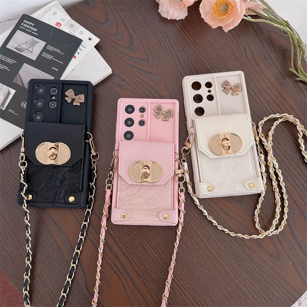 Phone Accessories Are - Crossbody Phone Case Wallet Card Holder