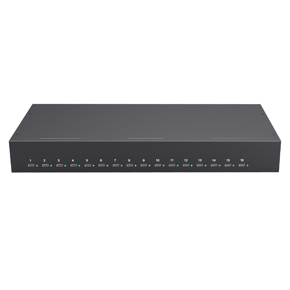 Usb C Hub - C-166PD 16 Port Usb C Hub