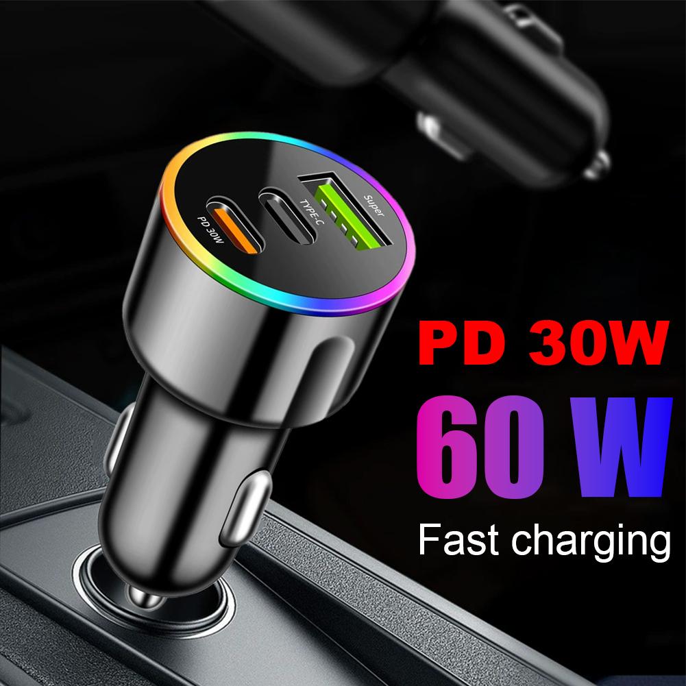Usb C Hub - PD Fast Charging Car Charger Type