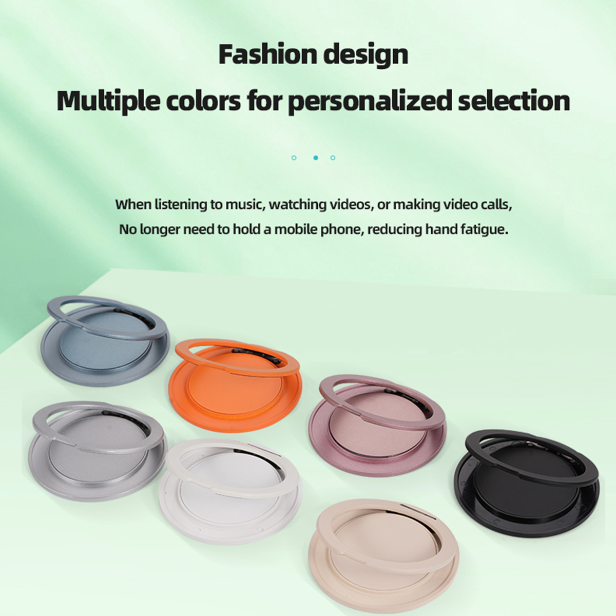 Phone Kickstand Ring - Multifunctional Portable Rotable Phone Stand Back