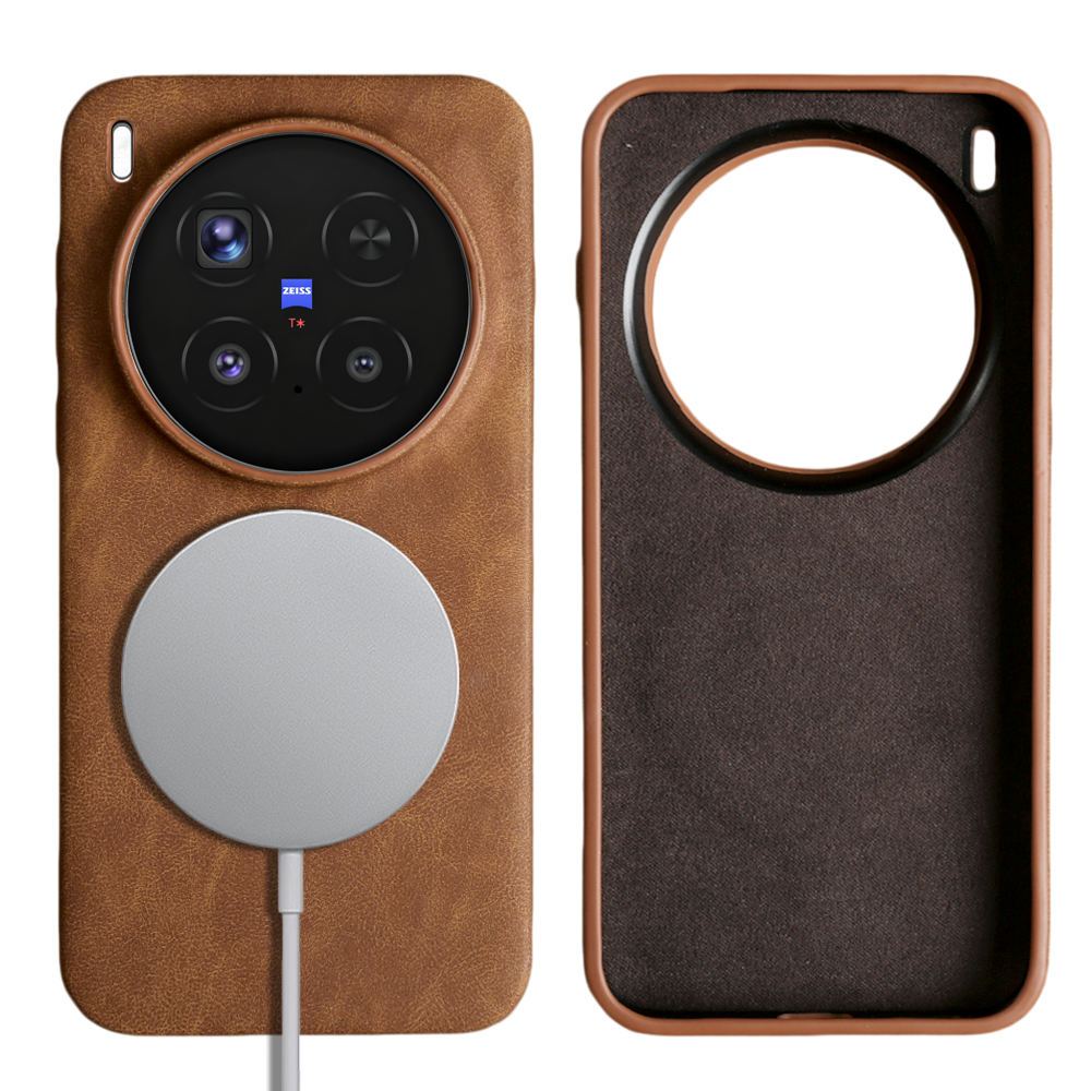 For Magsafe Leather Shockproof - Phone Accessories Vivo ulasan dan harga
