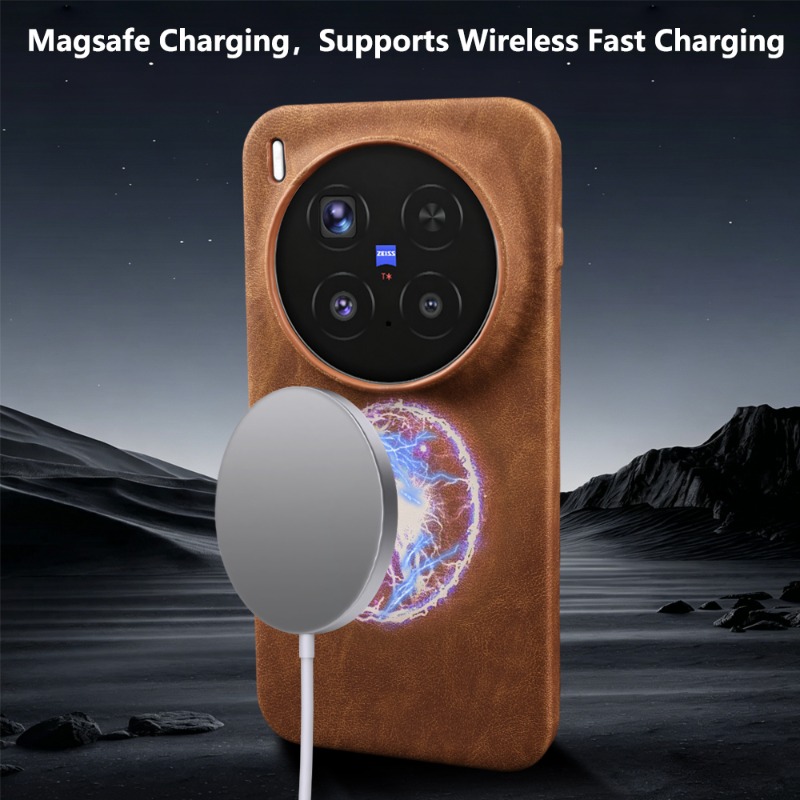 For Magsafe Leather Shockproof - Phone Accessories Vivo ulasan dan harga