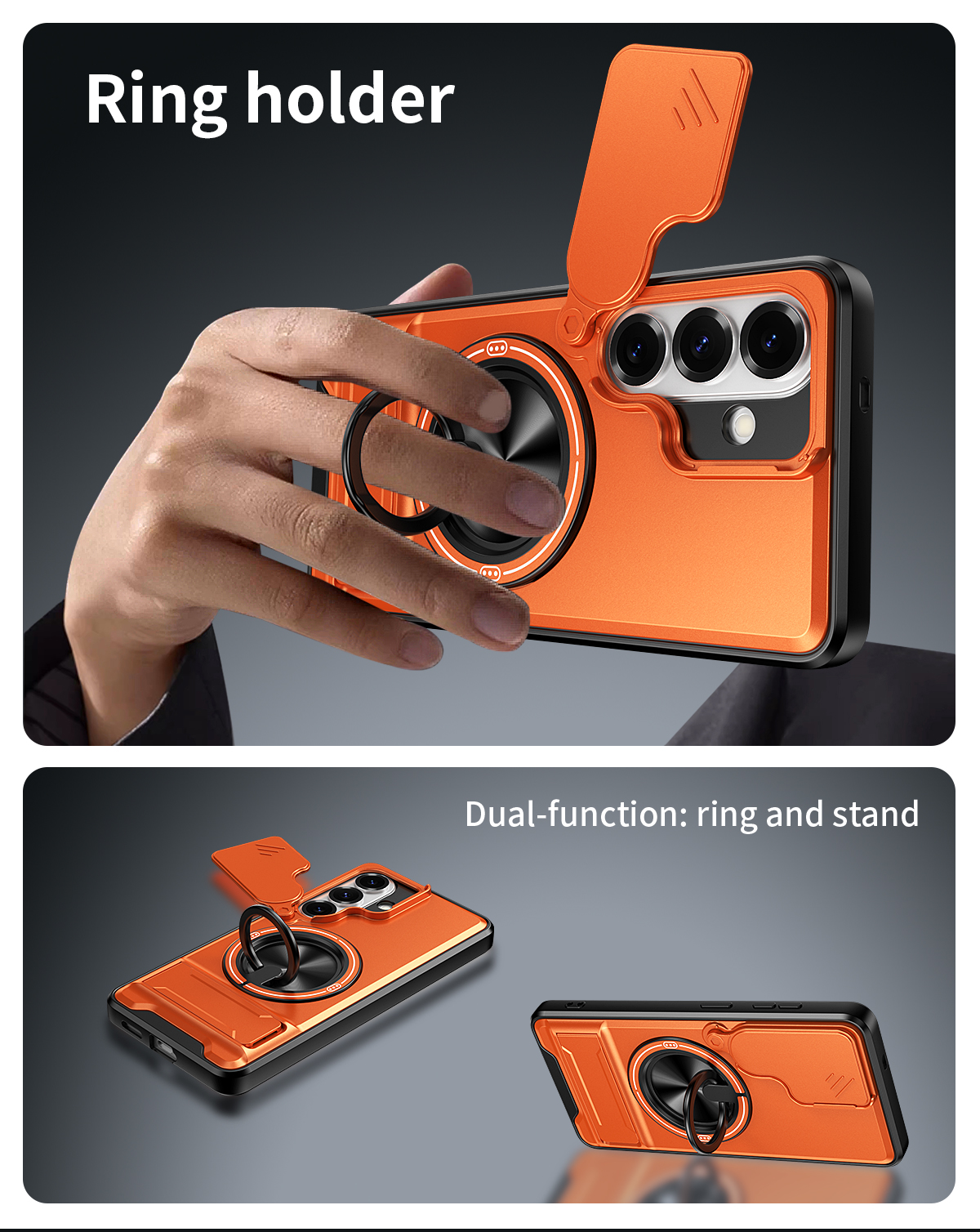 360 Rotating Magnetic Ring Hol - Phone Kickstand Ring ulasan dan harga