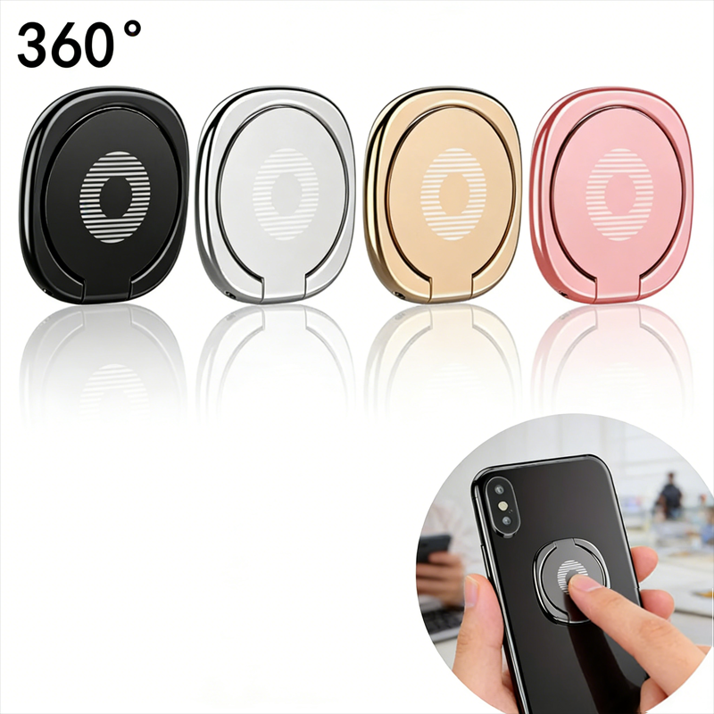 360° Rotating Finger Ring Hold - Phone Kickstand Ring ulasan dan harga