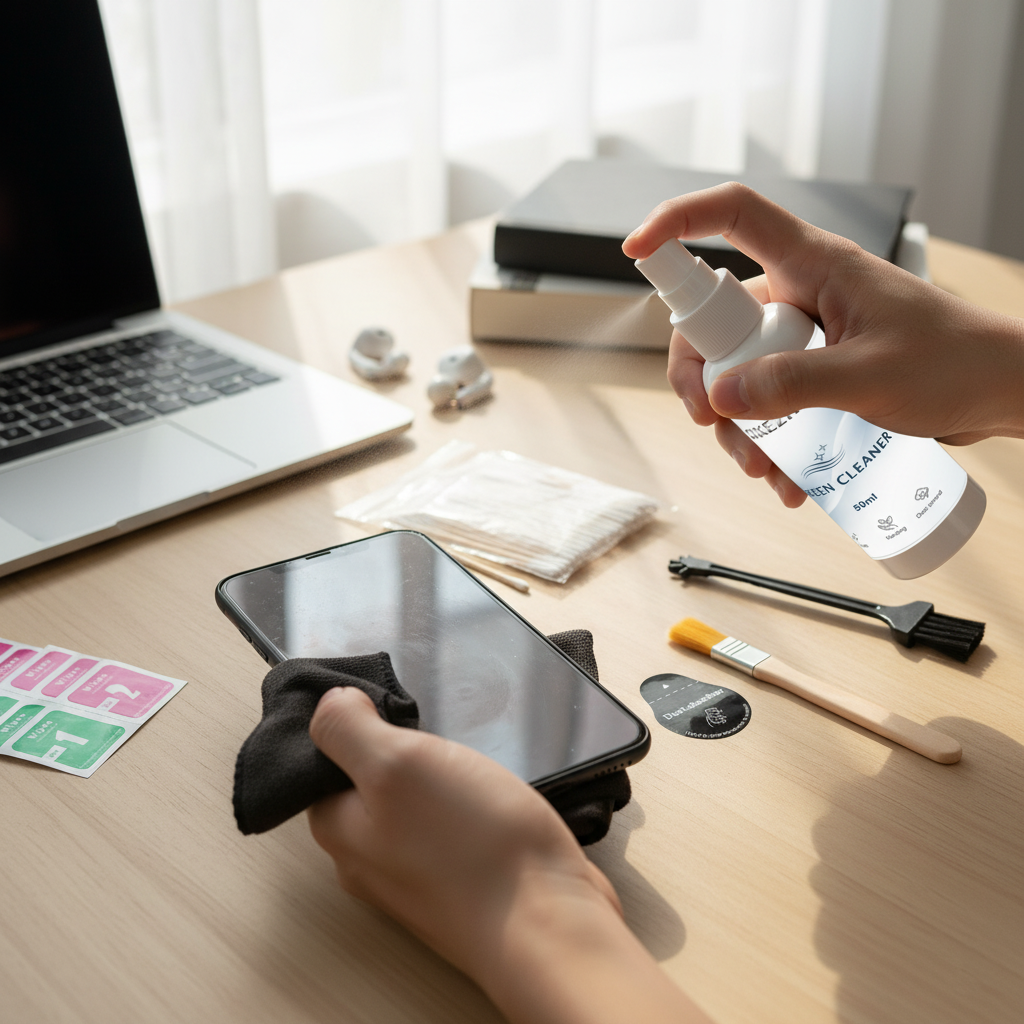 Phone & Tablet Screen Cleaning - Screen Cleaner Spray ulasan dan harga