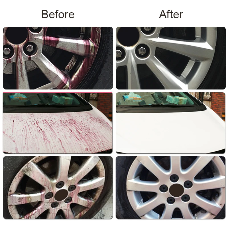 50ml/100ml Wheel Paint Iron Re - Screen Cleaner Spray ulasan dan harga