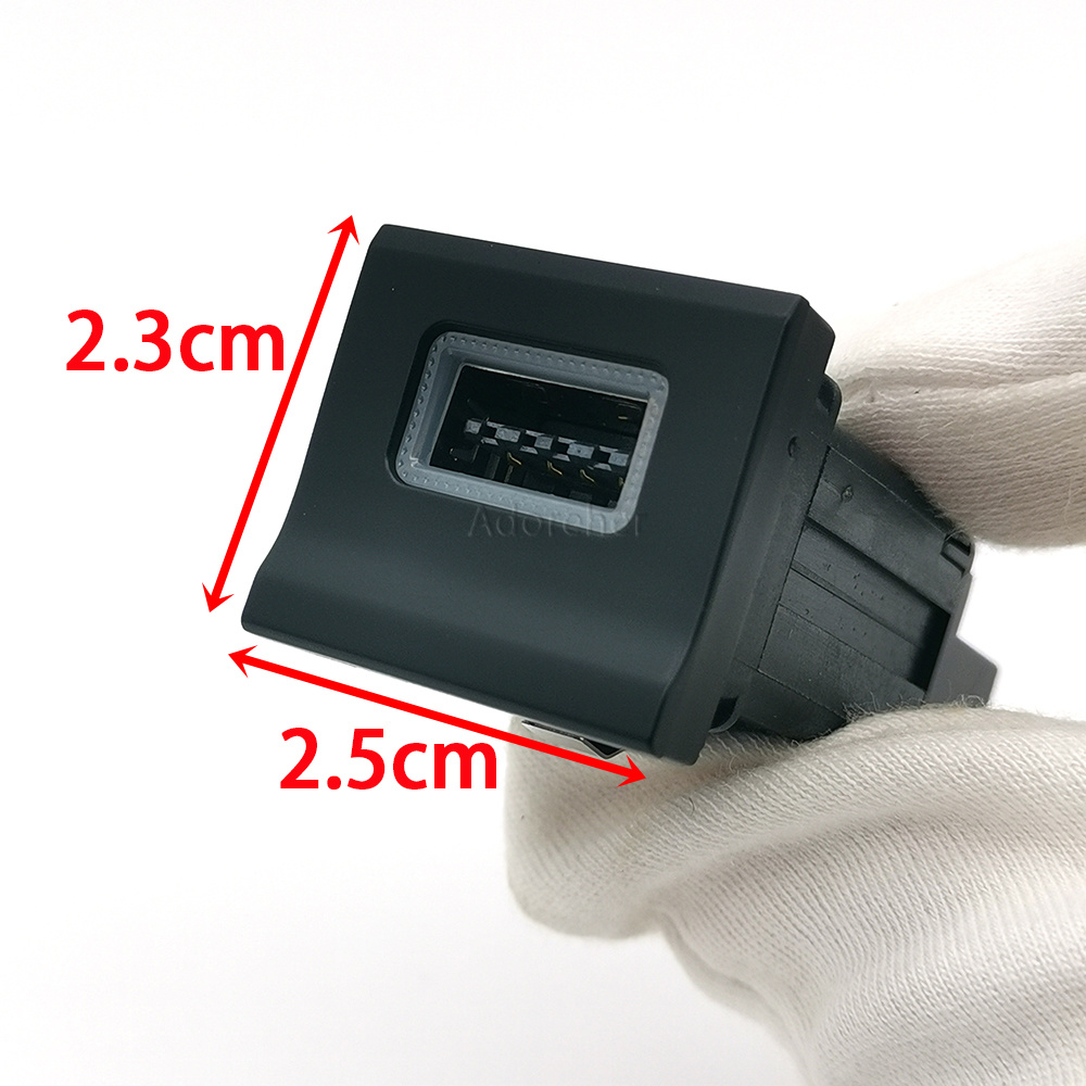 Red LED Car Charger QC3.0 USB  - Phone Accessories Red ulasan dan harga