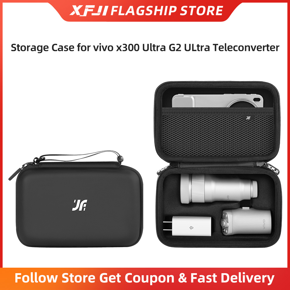 XFJI Storage Bag Case PU Drop- - Phone Accessories Vivo ulasan dan harga