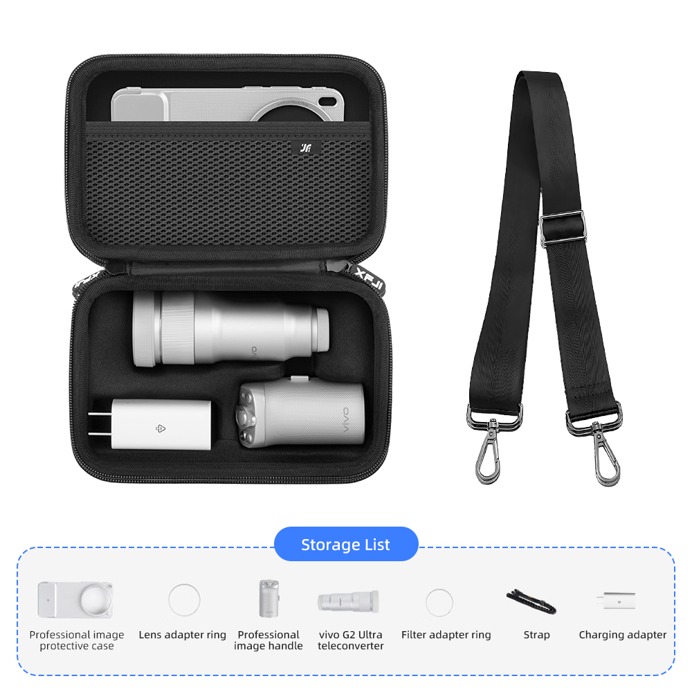 XFJI Storage Bag Case PU Drop- - Phone Accessories Vivo ulasan dan harga