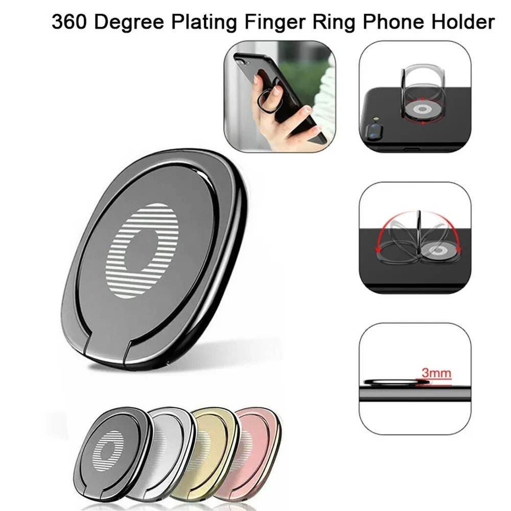 Universal Finger Ring Phone Ho - Phone Accessories Crochet ulasan dan harga