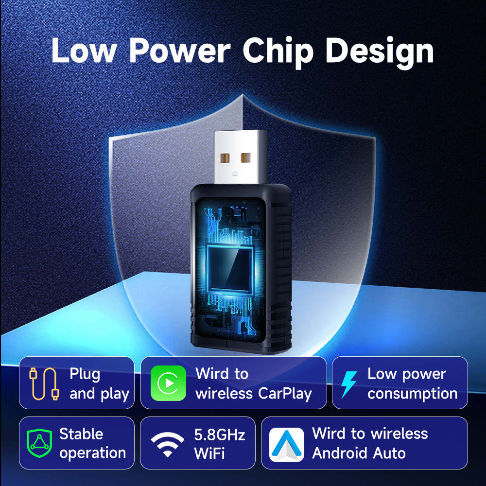 HEYINCAR Wireless CarPlay Apap - Usb C Hub ulasan dan harga