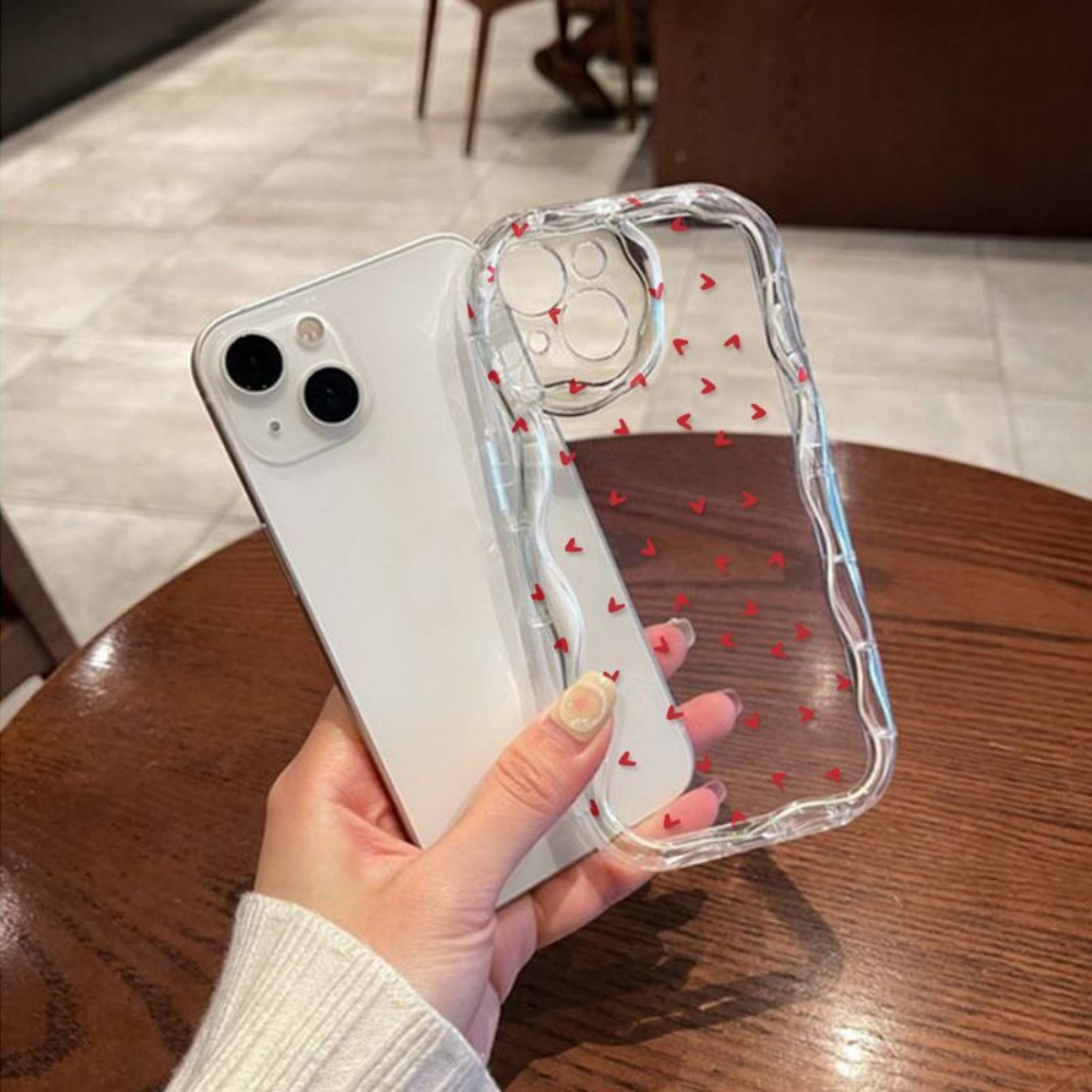 Red Littled Love Heart Phone C - Phone Accessories Red ulasan dan harga