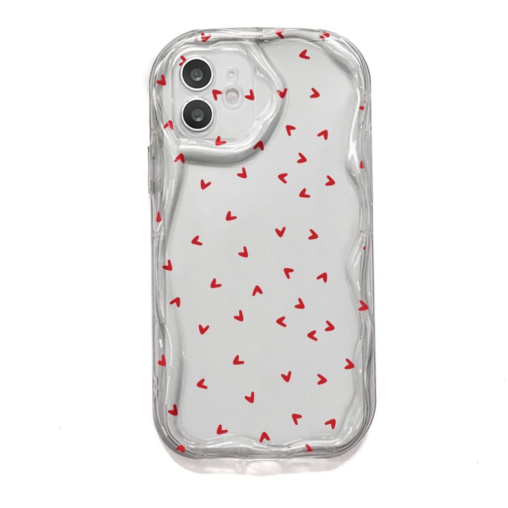 Red Littled Love Heart Phone C - Phone Accessories Red ulasan dan harga