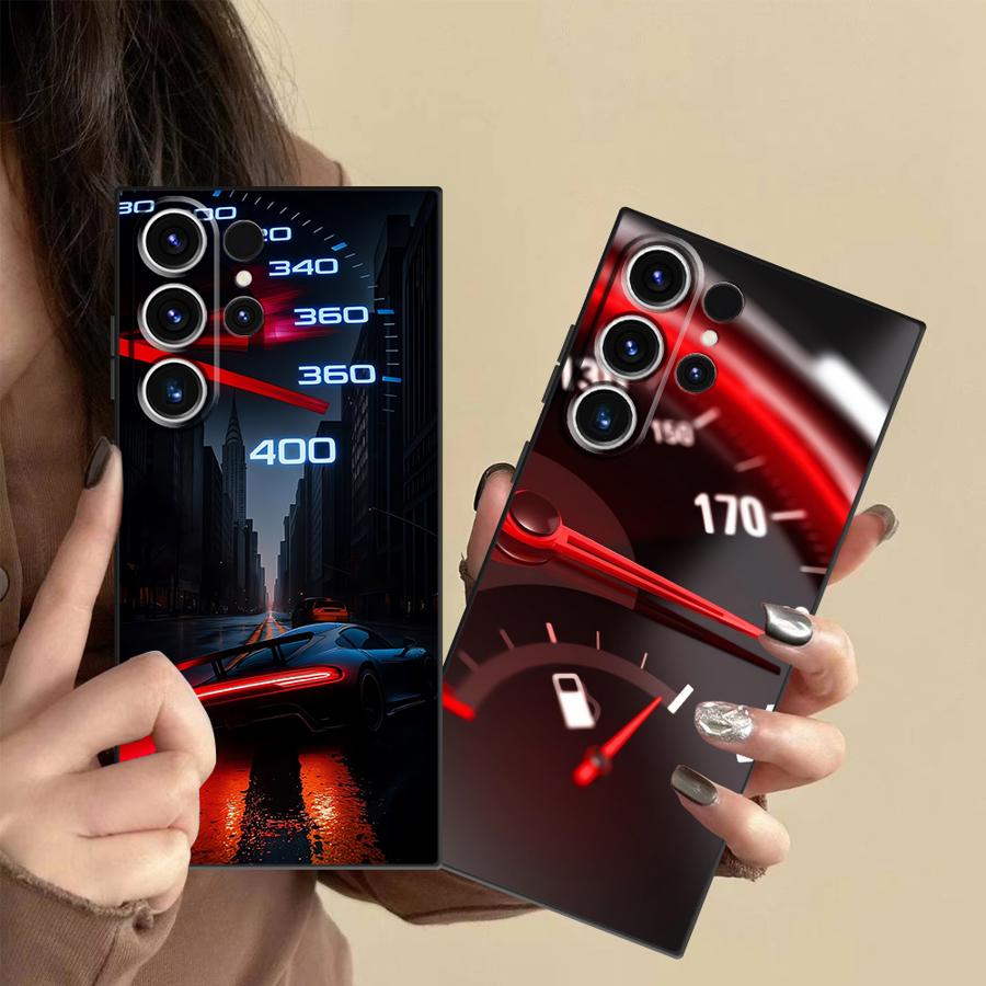 Red Car Gauge Case for Samsung - Phone Accessories Red ulasan dan harga