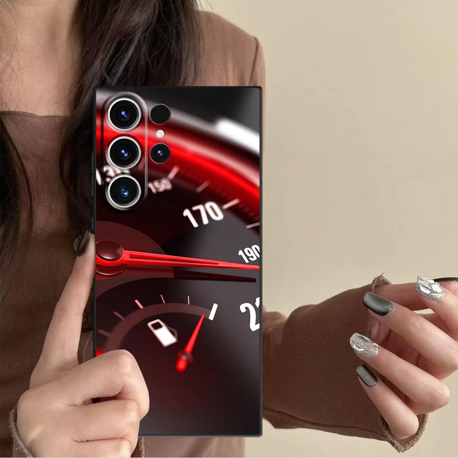 Red Car Gauge Case for Samsung - Phone Accessories Red ulasan dan harga