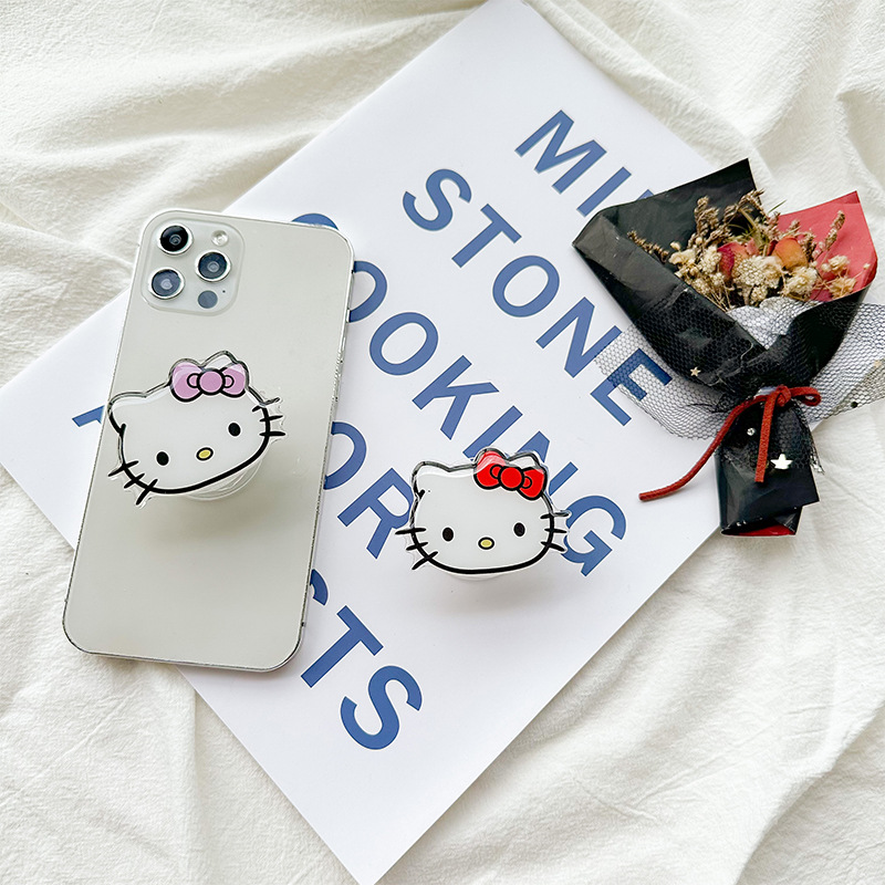 Anime Hello Kitty Phone Socket - Phone Accessories Crochet ulasan dan harga