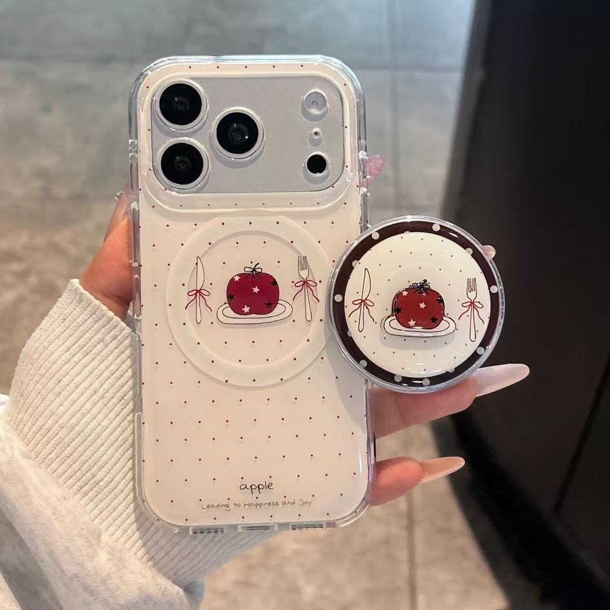 Vintage Red Apple Phone Magnet - Phone Accessories Red ulasan dan harga