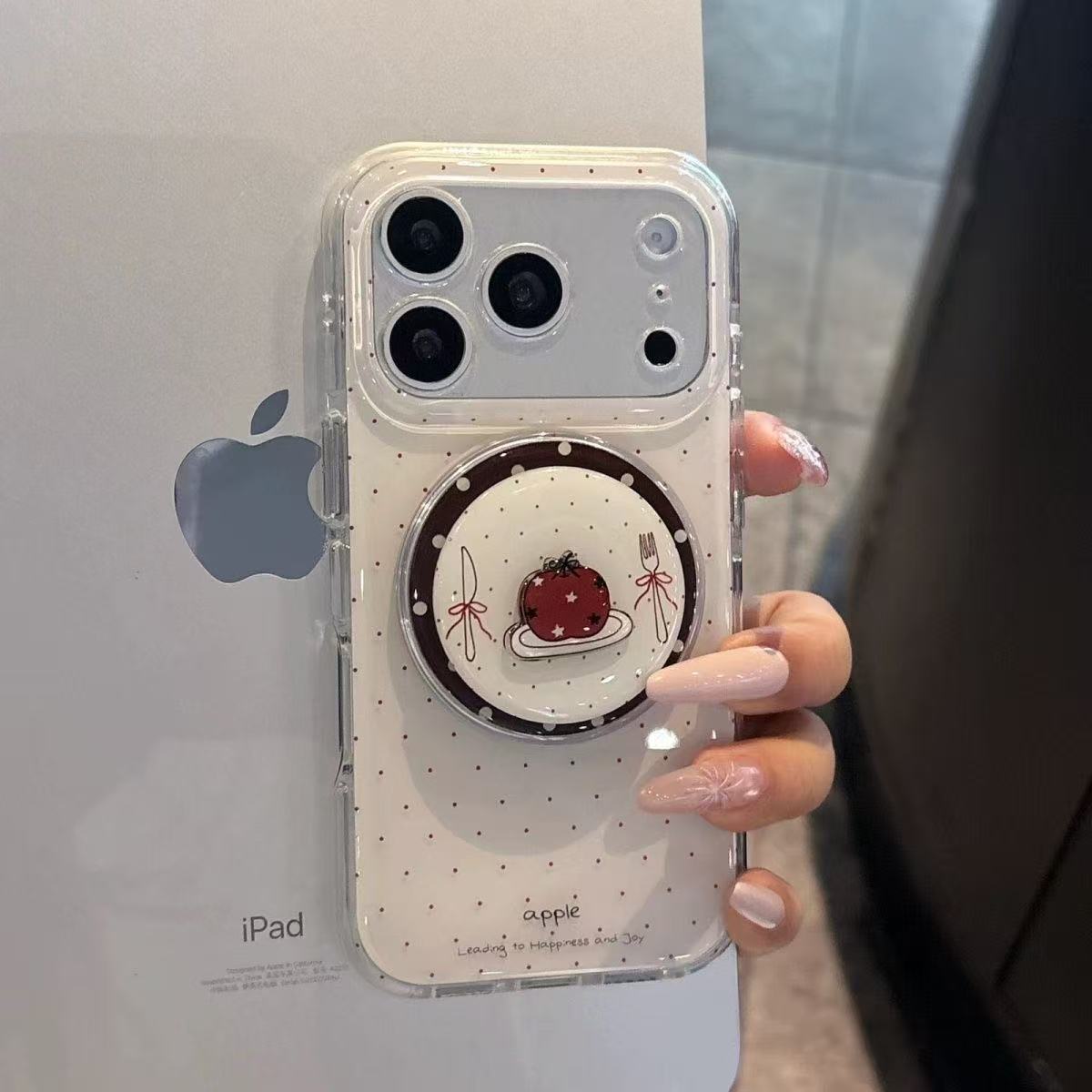 Vintage Red Apple Phone Magnet - Phone Accessories Red ulasan dan harga