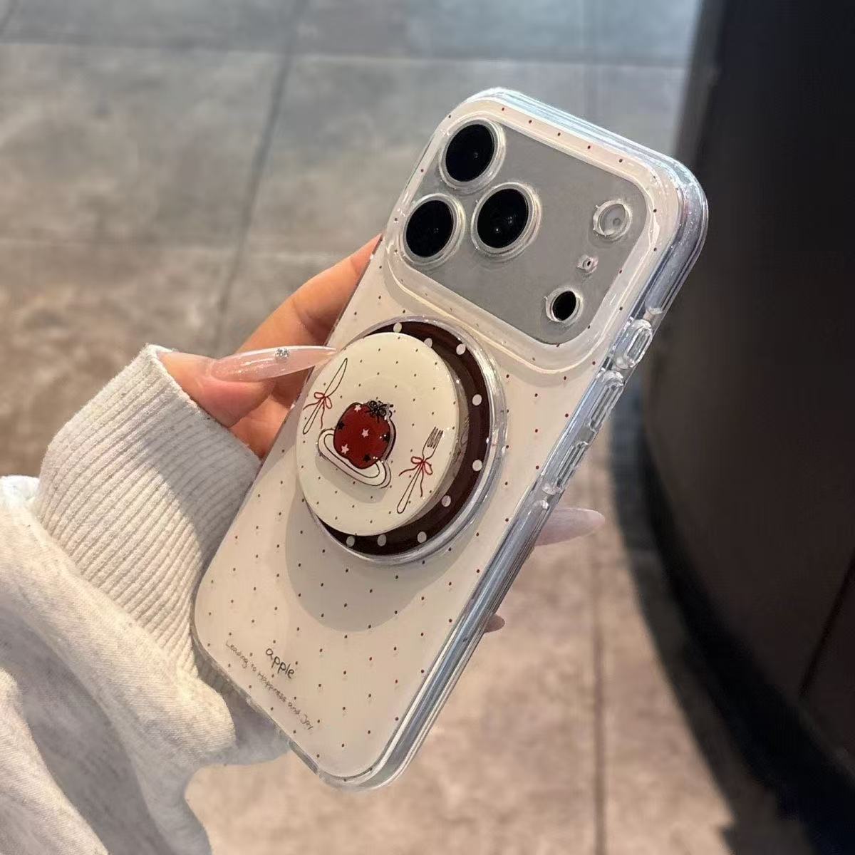 Vintage Red Apple Phone Magnet - Phone Accessories Red ulasan dan harga