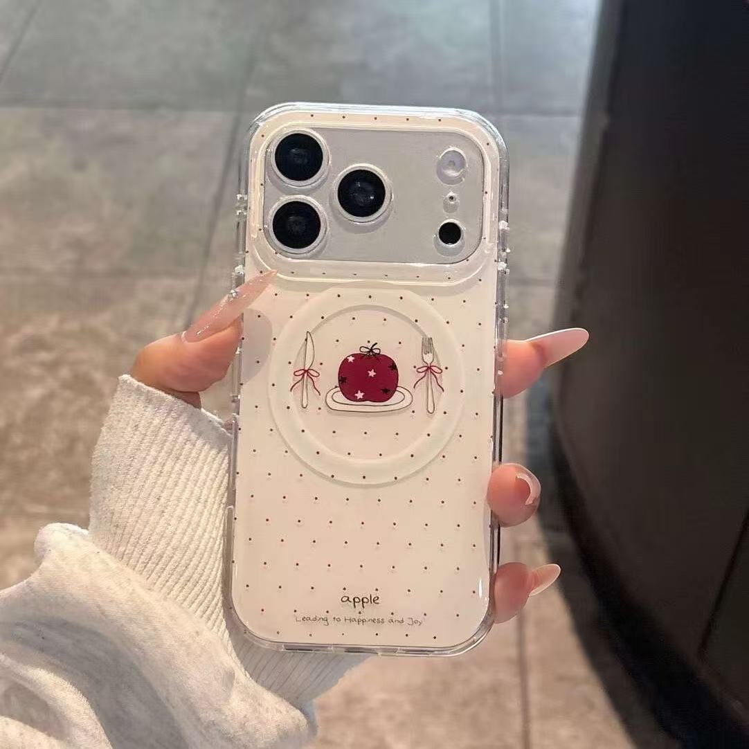 Vintage Red Apple Phone Magnet - Phone Accessories Red ulasan dan harga