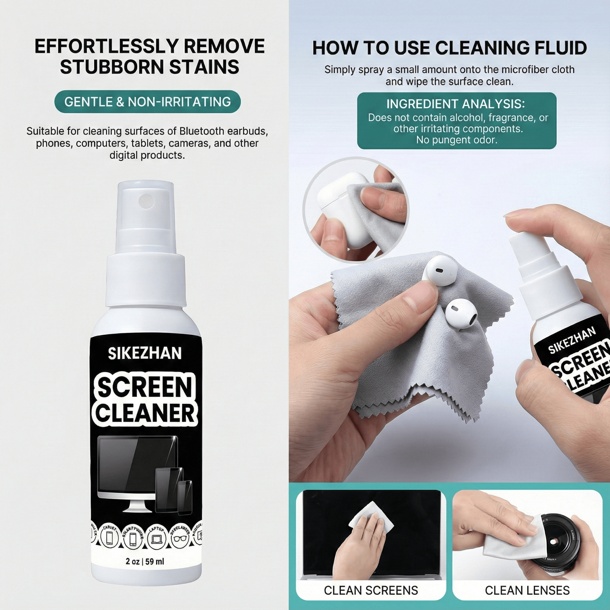 All-in-1 Electronics Cleaning  - Screen Cleaner Spray ulasan dan harga
