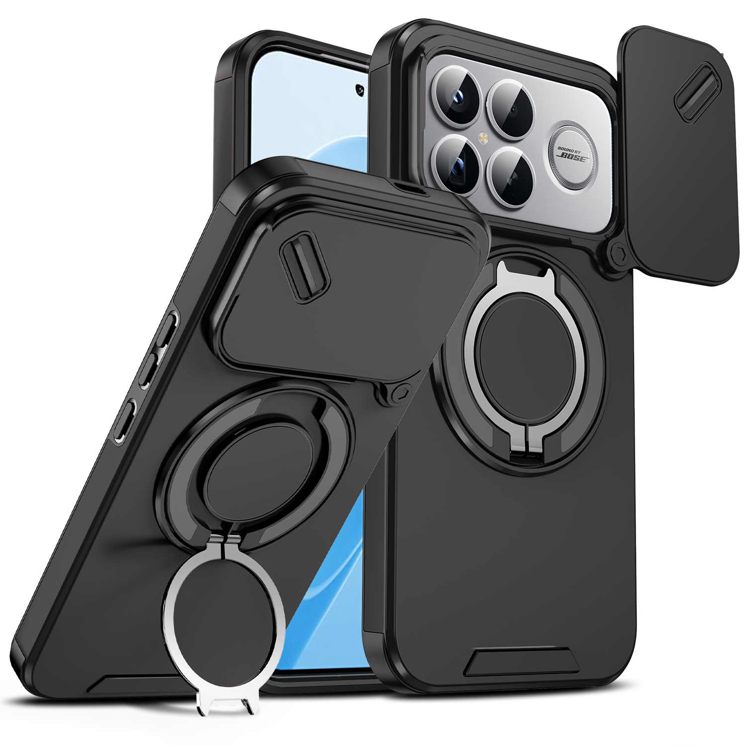 Magnetic Wireless Charging Rin - Phone Kickstand Ring ulasan dan harga