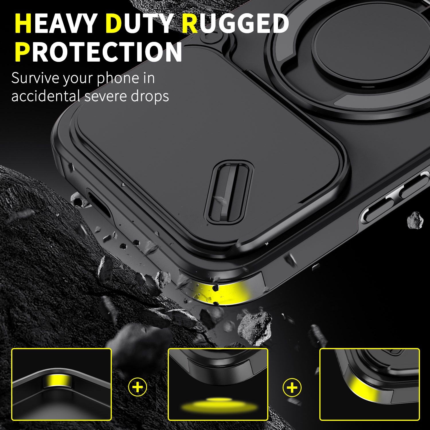 Magnetic Wireless Charging Rin - Phone Kickstand Ring ulasan dan harga