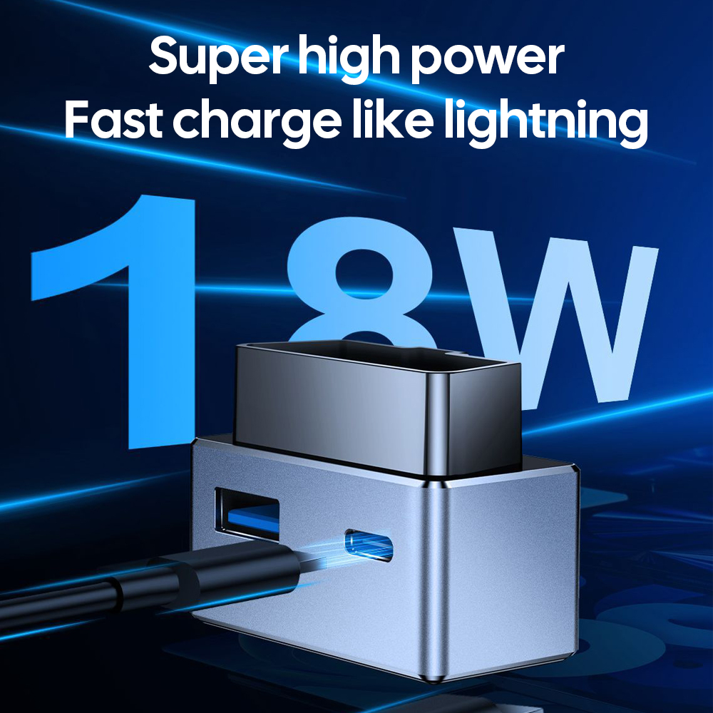 Aluminum OBD Fast Charging Ada - Usb C Hub ulasan dan harga