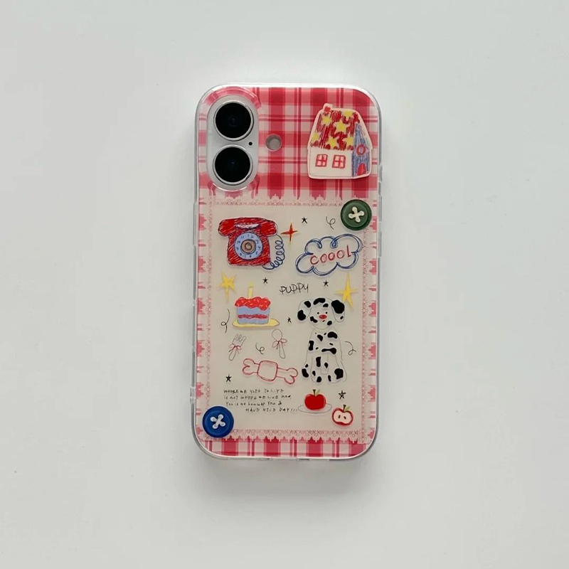 Korean Ins Light Asian Wind Re - Phone Accessories Red ulasan dan harga