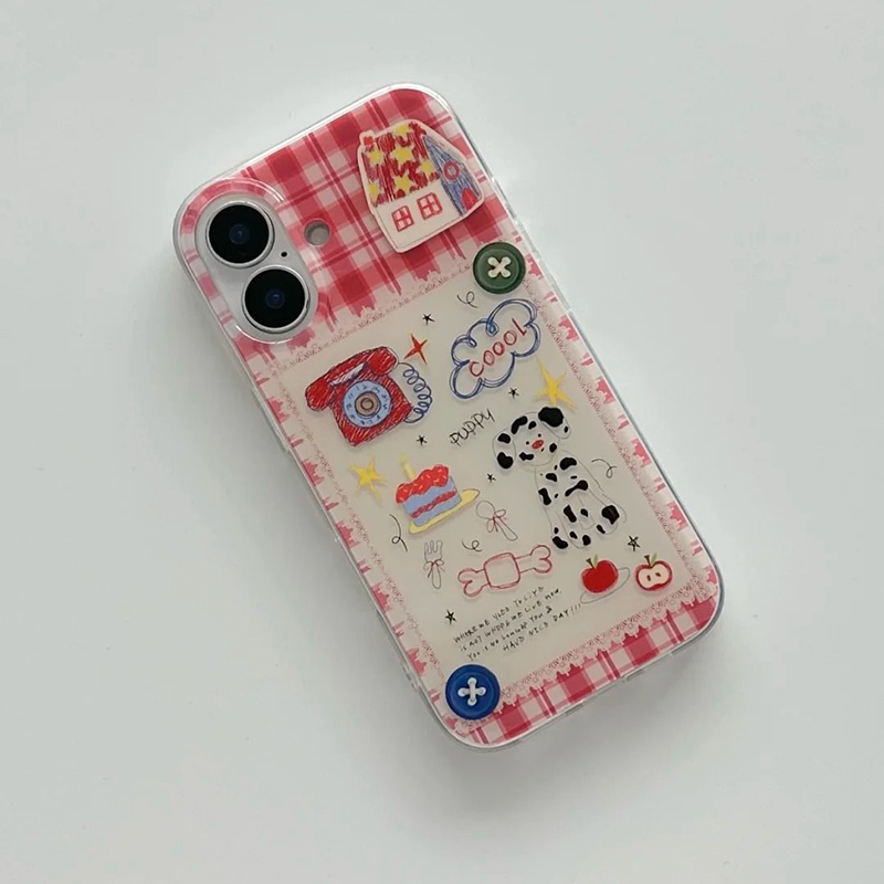 Korean Ins Light Asian Wind Re - Phone Accessories Red ulasan dan harga