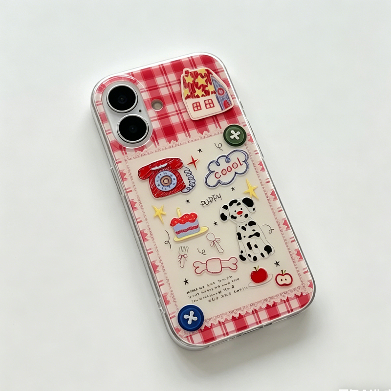 Korean Ins Light Asian Wind Re - Phone Accessories Red ulasan dan harga