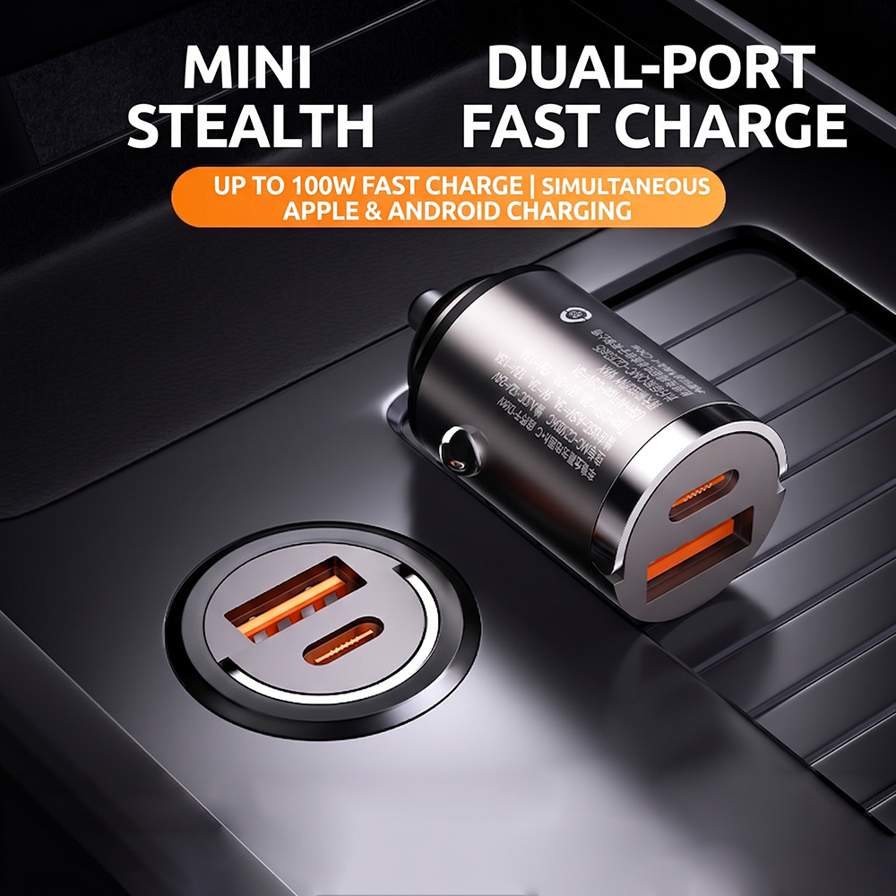 Stealth USB C Car Charger Dual - Usb C Hub ulasan dan harga