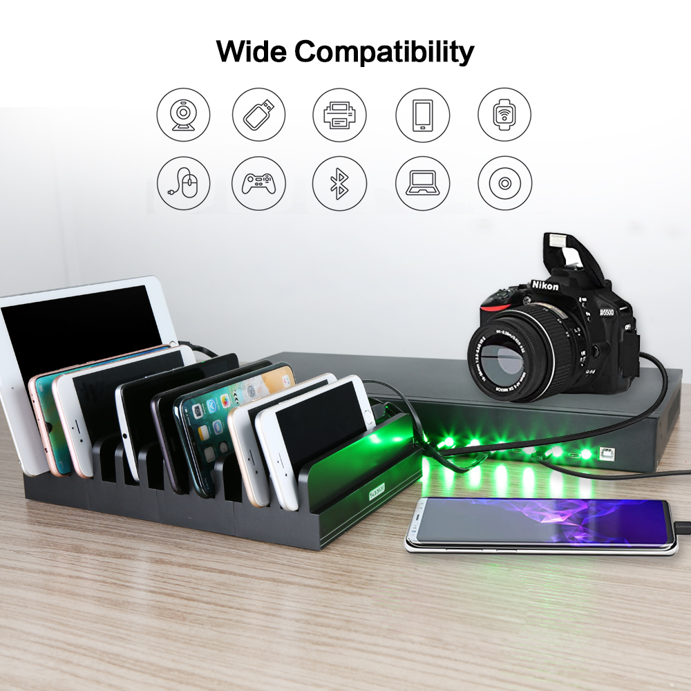 16 Ports USB C Hub Sipolar A-1 - Usb C Hub ulasan dan harga