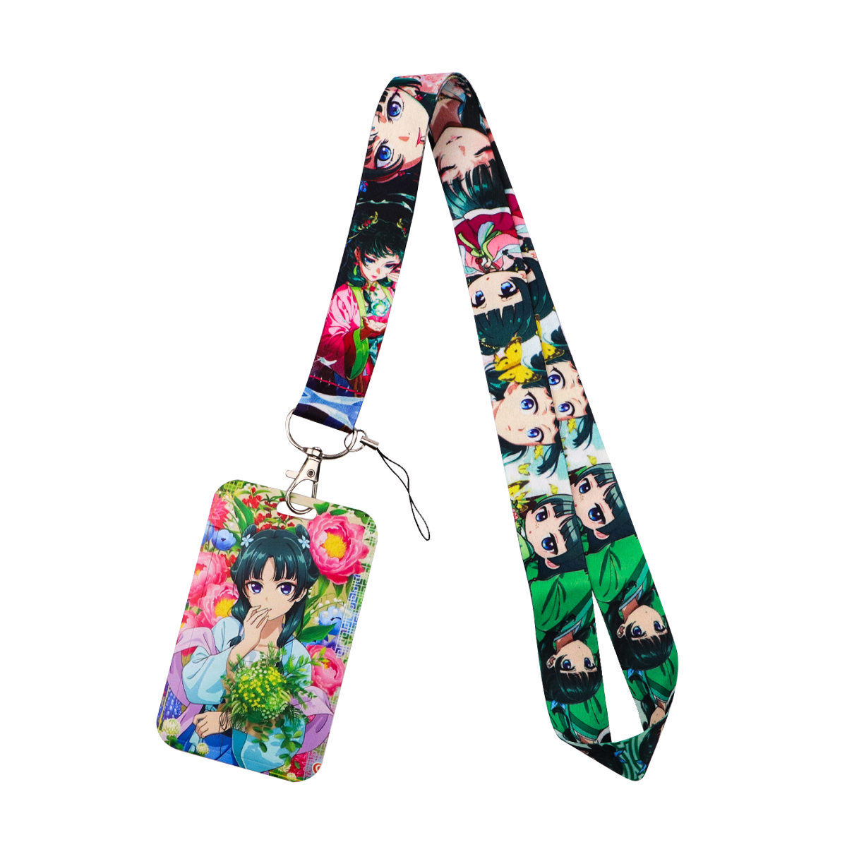 Cute Anime Girl Lanyard Neck S - Phone Accessories Crochet ulasan dan harga