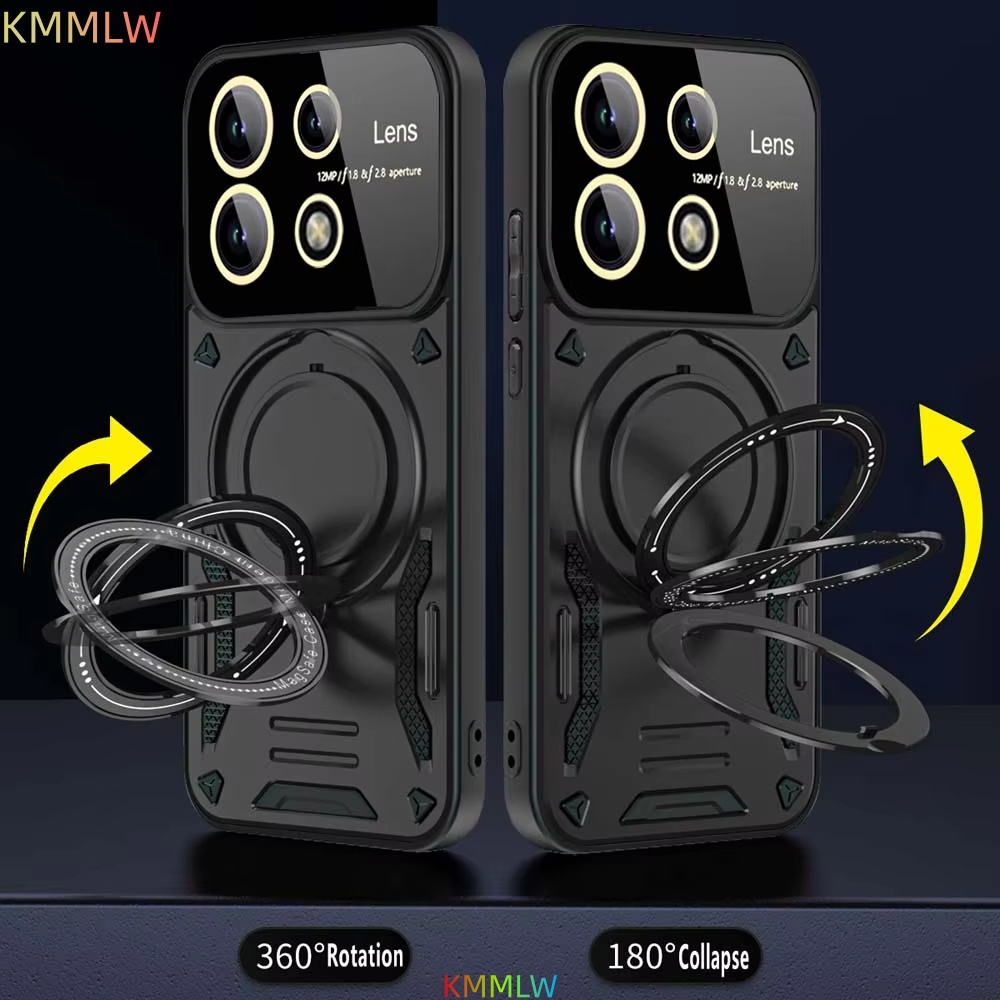 Shockproof Armor Case for Redm - Phone Kickstand Ring ulasan dan harga