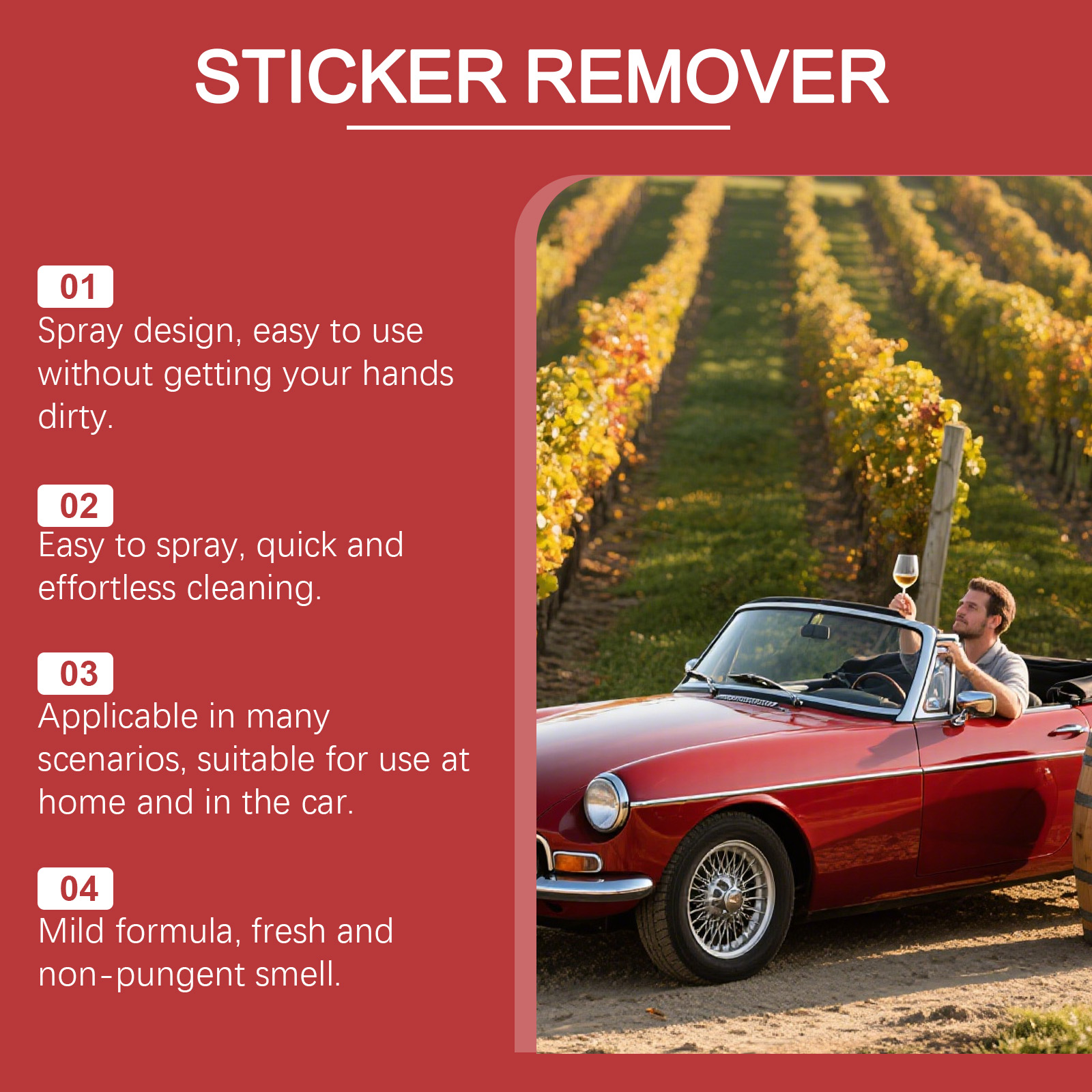 Car Surface Residue Removal Ki - Screen Cleaner Spray ulasan dan harga