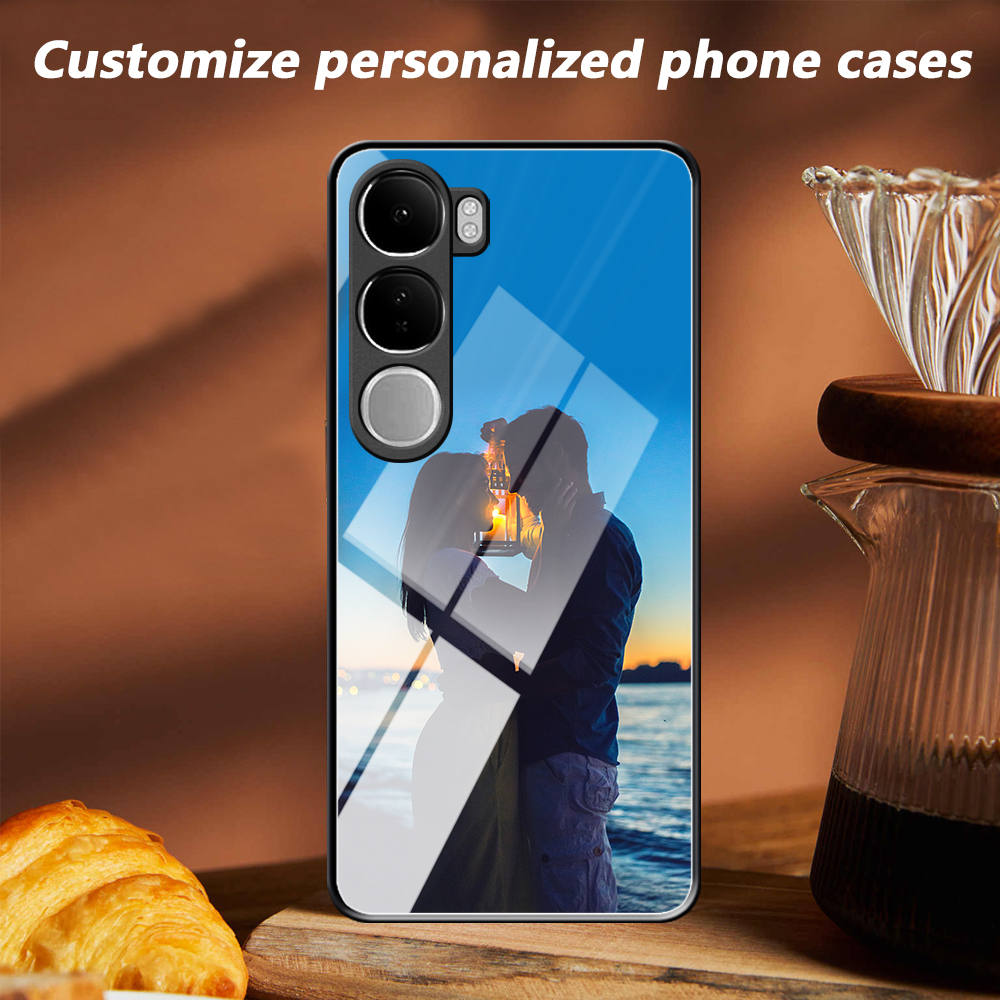 Custom Photo Mirror Glass Phon - Phone Accessories Vivo ulasan dan harga