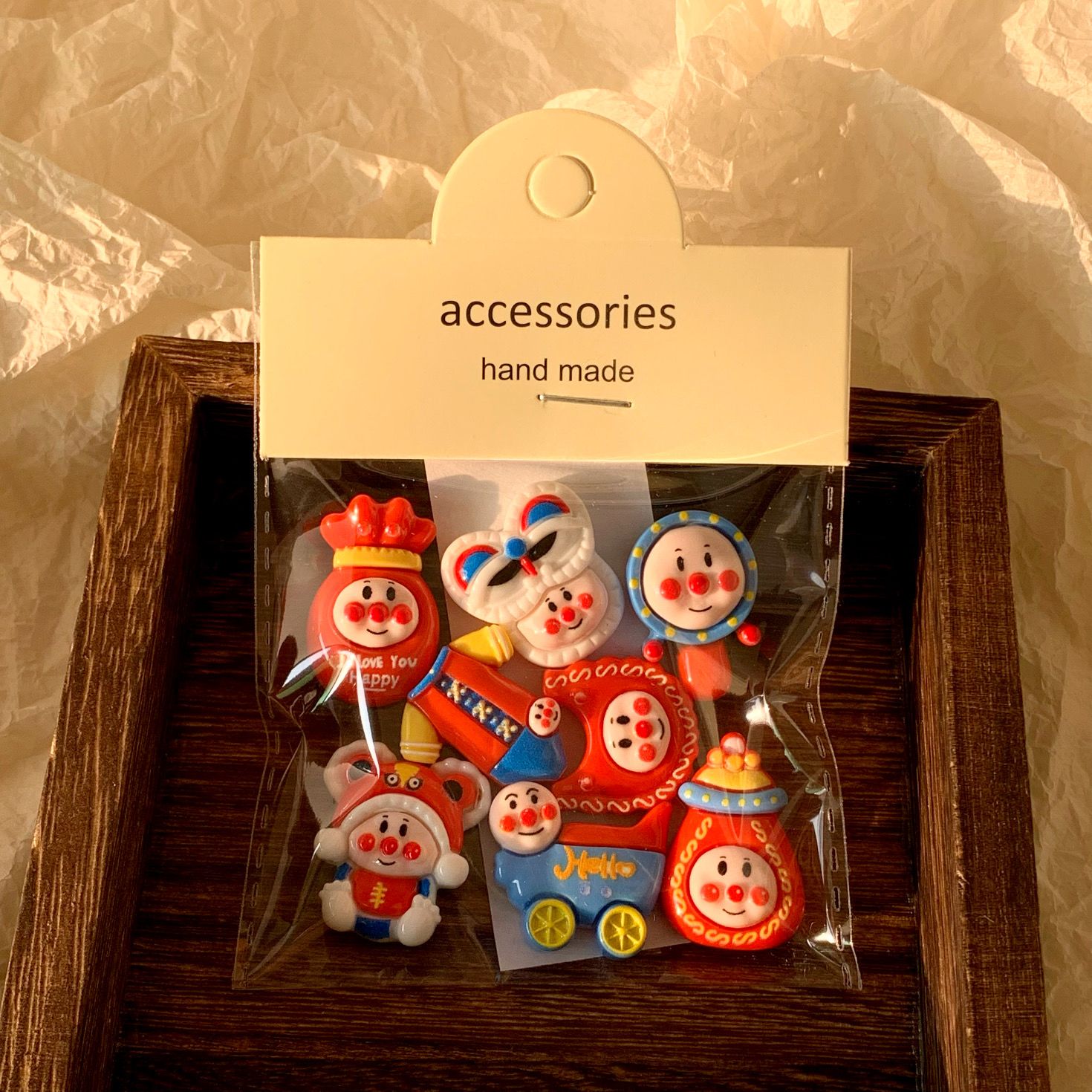 Anpanman Seamless Three-dimens - Phone Accessories Red ulasan dan harga