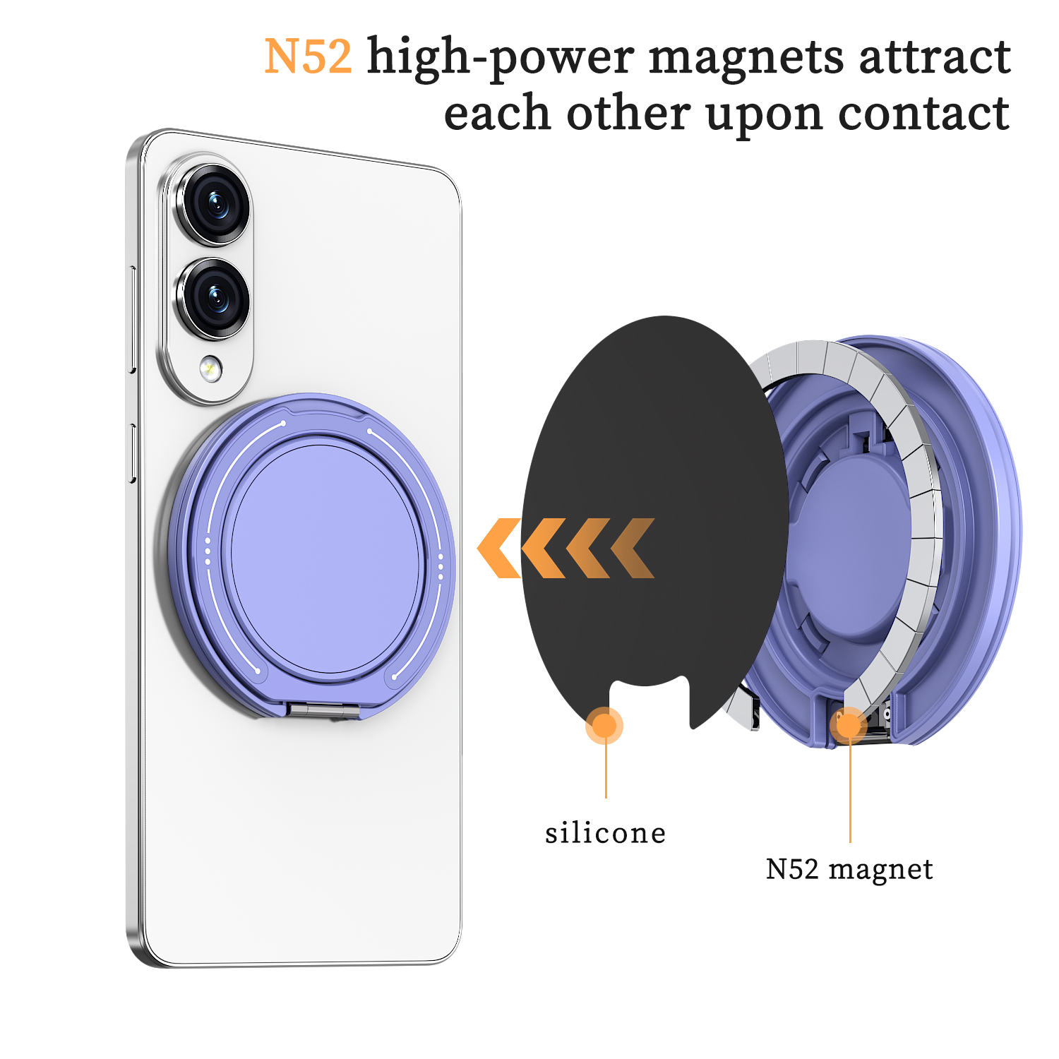 360° Rotatable For MagSafe Mag - Phone Kickstand Ring ulasan dan harga