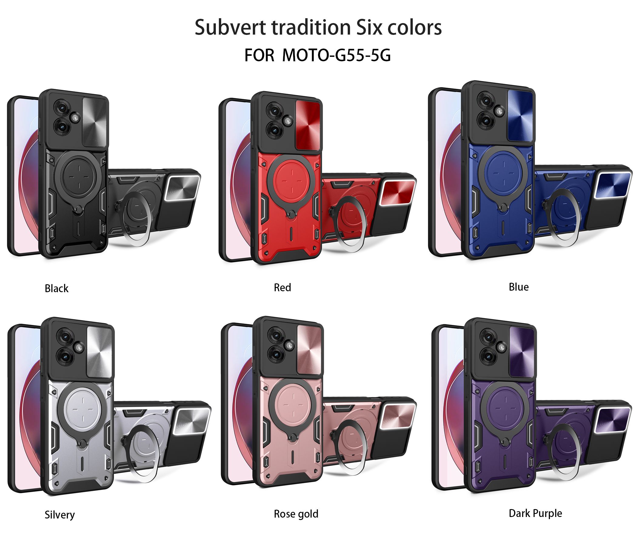 360 Rotating Magnetic Slide Ca - Phone Kickstand Ring ulasan dan harga