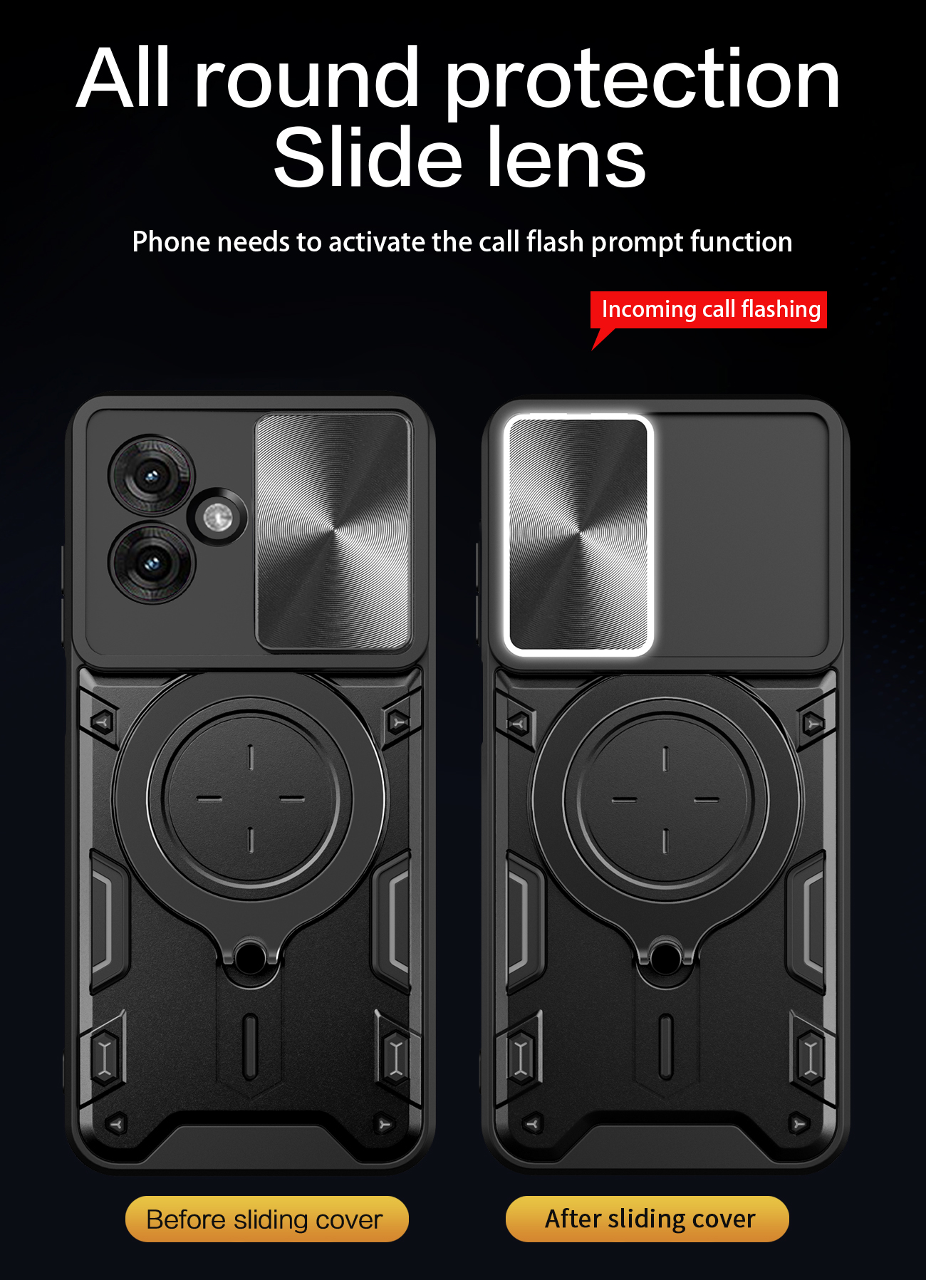 360 Rotating Magnetic Slide Ca - Phone Kickstand Ring ulasan dan harga