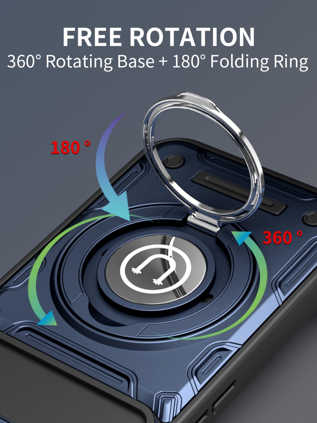 Magnetic Car Mount 360° Ring K - Phone Kickstand Ring ulasan dan harga