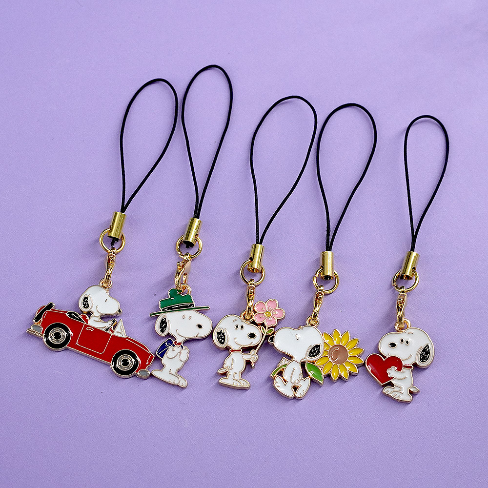 5pcs New Snoopy Phone Lanyard  - Phone Accessories In China ulasan dan harga