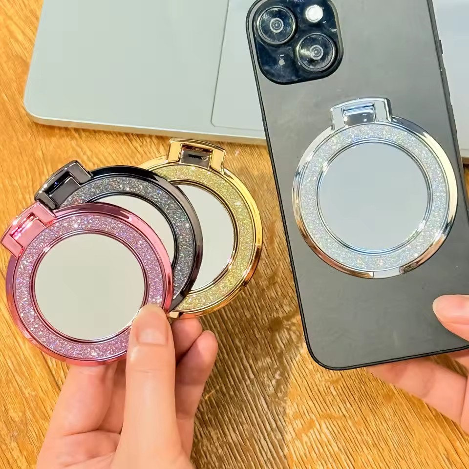 Glitter Mobile Phone Holder Ri - Phone Kickstand Ring ulasan dan harga