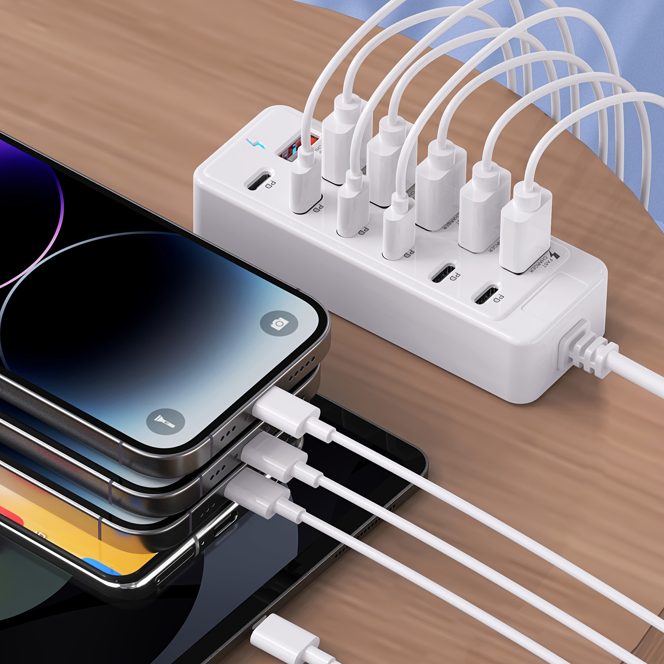 Fast-Charging Multi-Port Charg - Usb C Hub ulasan dan harga